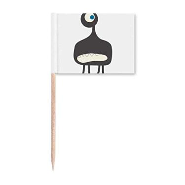 Imagem de Universo e alienígena Monster Palito de Dente Marcador Topper Decoração de Festa