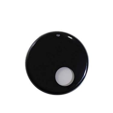 Imagem de Pele Encore EN-1020-ES para Bumbo 20 Polegadas Ebony com Furo