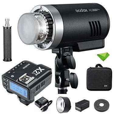 Imagem de GODOX AD300 Pro 300W TTL Outdoor Flash c/X2T-N Flash Trigger 2.4G 1/8000s HSS 2600mAh 0.01-1.5s Tempo de Reciclagem 320 Potência Total 12W LED de Modelagem Bicolor para Câmeras Nikon