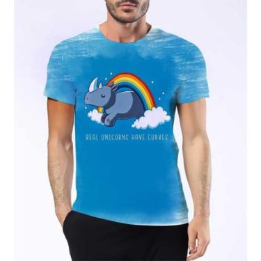 Imagem de Camisa Camiseta Rinoceronte Animal África Marfim Chifre 3 - Estilo Kra