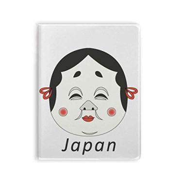 Imagem de Diário de capa macia tradicional japonesa engraçada com capa de goma