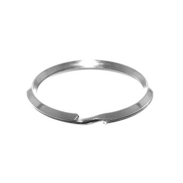 Imagem de Chaveiros divididos em metal com corda da costa oeste para organização de casa ou escritório – opções de tamanho – usos – Pacotes com 5, 10, 25, 50 e 100, 1 Inch, 5 Pack