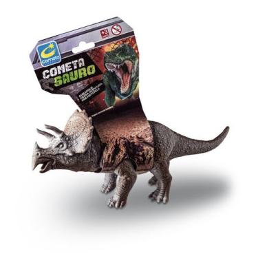 Imagem de Boneco Dinossauro Triceratops 25,5cm Cometa