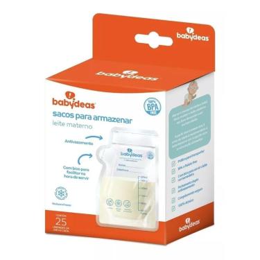 Imagem de Sacos Para Armazenar Leite Materno 25 Unid BABYDEAS