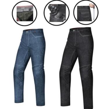 Imagem de Calça Feminina X11 Jeans Ride Kevlar Com Proteção Moto