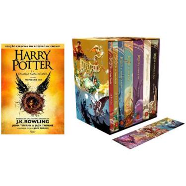 Box Harry Potter Premium Vermelho 7 Livros Em Capa Dura