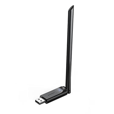 Imagem de UGREEN Adaptador Wifi Ac650 USB Para Pc Desktop 6Dbi Antena 2.4Ghz 5Ghz Dual Band Adaptador Wireless USB Computer Network Dongle Compatível Com Windows 11 10 8.1 8 7 Preto