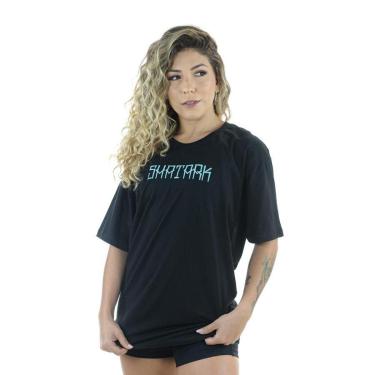 Imagem de Camiseta Shatark Large Graffiti Feminina-Feminino