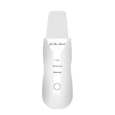 Imagem de Máquina de limpeza facial, Andoer Dispositivo de limpeza facial vibratório para limpeza de pele removedor de cravos sujos para redução de rugas Ferramenta de peeling para levantamento de rosto