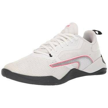 Imagem de PUMA Tênis feminino Fuse 2.0, Puma Orquídea de fogo branco - puma preto, 41