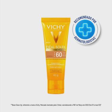 Imagem de Protetor solar vichy ideal soleil clarify cor morena fps 60 40G