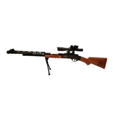 Imagem de Brinquedo Sniper Plástico Md10255 Com Luz E Som - Jmd Toys