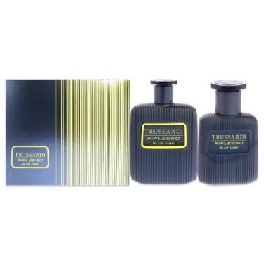 Imagem de Conjunto De Presente Perfume Trussardi Riflesso Blue Vibe Para Homens,
