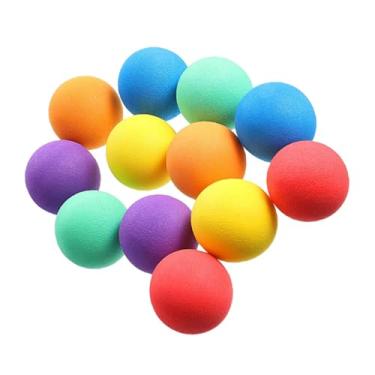 Imagem de VICASKY Balão 72 Peças bola de esponja eva brinquedos de praia bolas macias para crianças o presente bolas de estresse para adultos bolas de alívio bolas coloridas de criança suave Claro