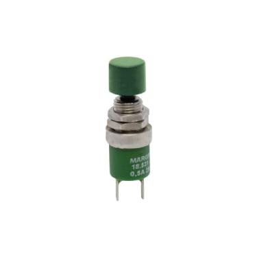 Imagem de Chave 18531 Interruptor Botão 1A 1NA Verde Pushbutton Margirius