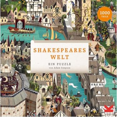 Imagem de Shakespeares Welt. Puzzle 1000 Teile: Ein Puzzle