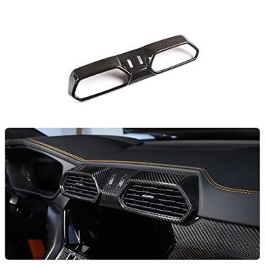Imagem de TOYCIDFG Painel de carro ar condicionado saída de saída de console central moldura decoração guarnição para Lamborghini Urus 2018-2023