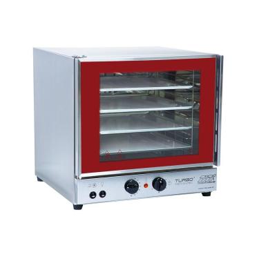 Imagem de Forno Elétrico de Convecção FETP Vermelho 4 Assadeiras Modelo Turbo Professional Analógico Titã
