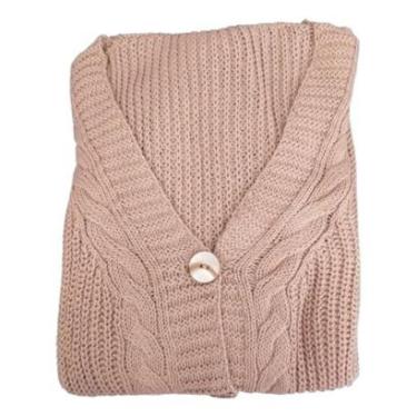 Imagem de Blusa De Frio Feminina Tricot Premium Quentinha Grossa Lã-Feminino