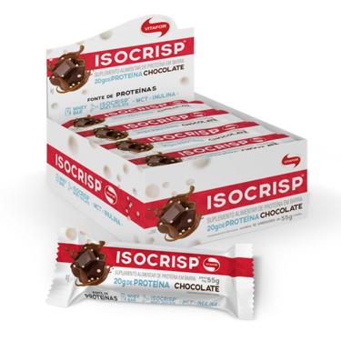 Imagem de Isocrisp Vitafor Barra De Proteína Chocolate Caixa Com 12 