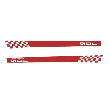 Imagem de Adesivo gol g3 g4 bolinha 2 portas wg1 faixa lateral fita