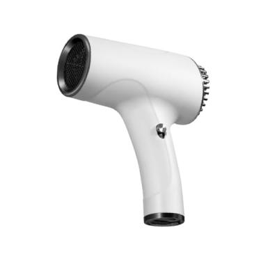 Imagem de predolo Secador de cabelo para viagem, elegante, secagem rápida, leve, secador de cabelo, para mulheres, homens, salão, dormitório, hotel, branco