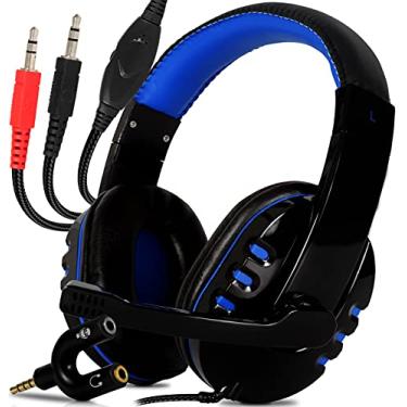Imagem de Headset Gamer com Microfone Fone de Ouvido Gamer Para Computador Notebook Ps4 Ps5 Xbox One Serie X e S …