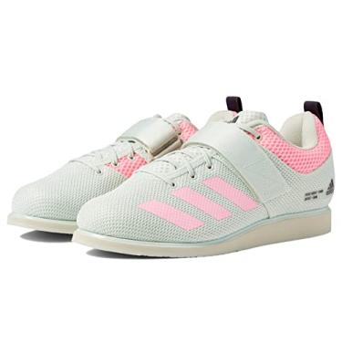 Imagem de adidas Powerlift 5 Linen Green/Beam Pink/Shadow Maroon Men's 10.5, Women's 11.5 Medium