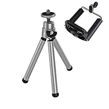 Imagem de Mini Tripé para Câmera Digital Flexível e ajustável
