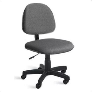 Imagem de Cadeira Executiva Giratória para Escritório Ergonômica em Tecido Cinza – Conforto, Suporte e Estilo - Escritex