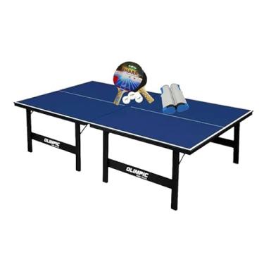 Imagem de MESA PING PONG MDP 12mm Olimpic 1014 + Kit 5055 + Rede Retrátil