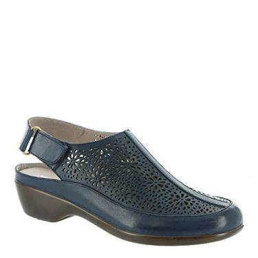 Imagem de Easy Spirit Tamanco feminino Dawn, Azul, 9.5 XX-Wide