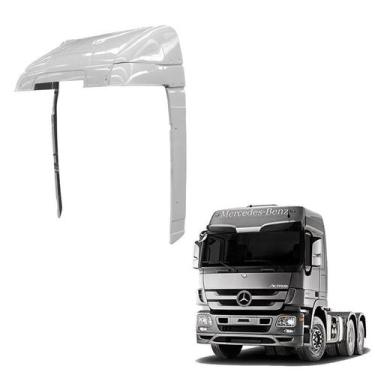Imagem de Aerofólio Mb Actros Cabine Com Regulagem Com Recorte - Rodoplast