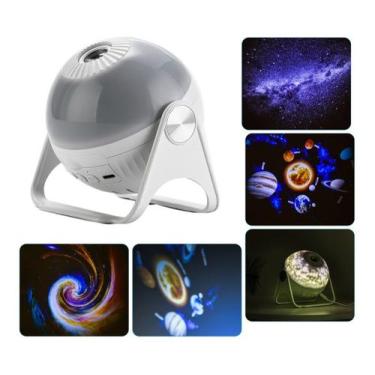 Imagem de Projetor De Planetário Galaxy Star Com Luz Noturna 6 Em 1 - Impotz