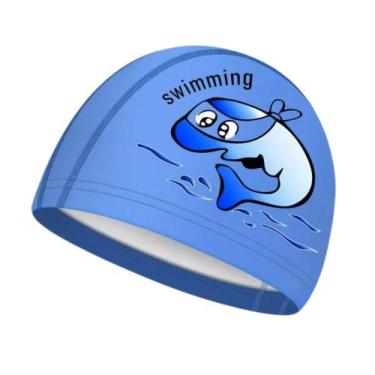 Imagem de Touca De Natação Infantil Profissional- Golfinho - Hero Band, Azul gol