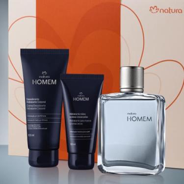 Imagem de Presente natura homem com hidratante para o corpo e mãos