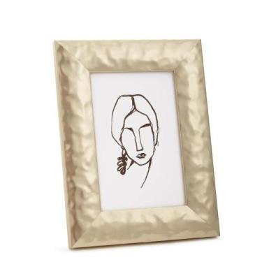 Imagem de PORTA-RETRATOS DOURADO PHILOMENA E VIDRO  - 10x15 - MART