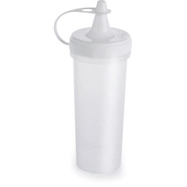 Imagem de Bisnaga 280 ml  Ketchup Mostarda Maionese Plasutil, Branco
