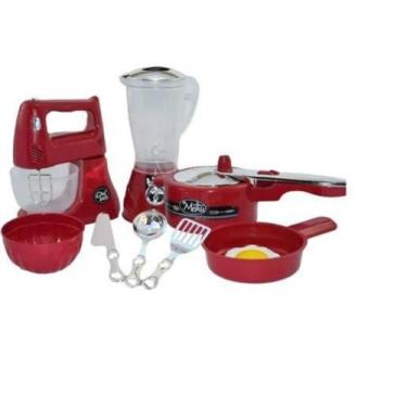 Imagem de Cozinha Infantil, Zuca Toys, Chef Kids, c/ 9 Pçs, Ref.7660