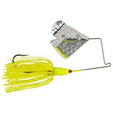 Imagem de Strike King Isca de pesca Buzz King Buzzbait (516BM-70), 1 - Chartreuse, 5/16 oz, cabeça de poeira de diamante