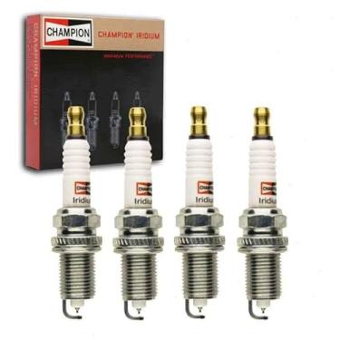 Imagem de 4 velas de ignição Champion Iridium compatíveis com Dodge Journey 2.4L L4 2009-2020