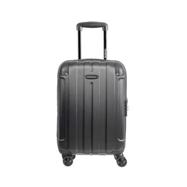 Imagem de Mala De Bordo De Viagem Em Abs Sansonite Eurotravel Spinner Tsa Preta