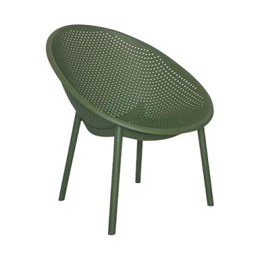 Imagem de Poltrona Área Externa de PP Marina com Base Desmontável Verde G56 - Gran Belo