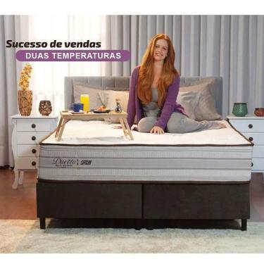 Imagem de Colchão Gazin Duetto Casal 1,38 - Mola Ensacada 32cm - Pronta Entrega 