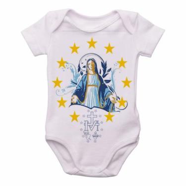 Imagem de body nenê criança roupa bebê Nossa Senhora das Graças - Empório Dutra,