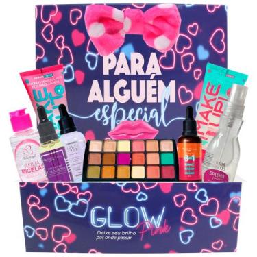 Imagem de Combo Kit Skincare Cuidado Com A Pele Make-up Caixa Presente - Glow Pi