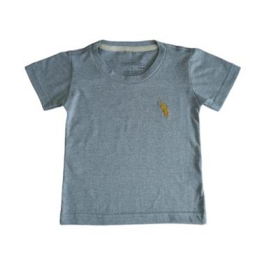 Imagem de Camiseta Infantil 4 ao 8 Básica Manga Curta com Bordado - Patrulha Str