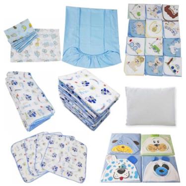 Imagem de Enxoval Bebe Completo Com 17 Peças - Atacado - Menina/menino - Dugu, M