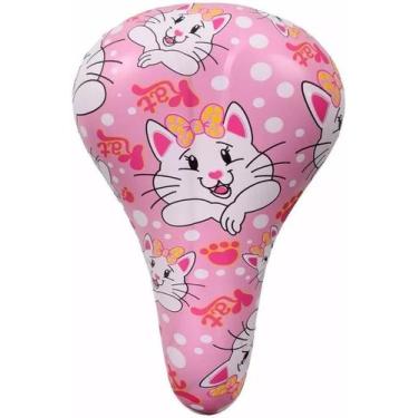 Imagem de Banco selim infantil feminino gatinha cartoon gata kat - KALF 304KAT