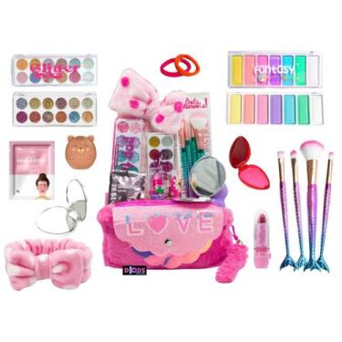 Imagem de Maleta de maquiagem completa Infantil princesinha - DKIDS MAKEUP